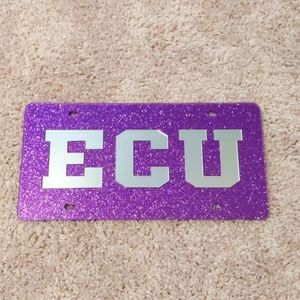 ECU license plate